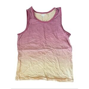 Old Navy Girls Pink & Cream Ombre Tank Top Size L (10-12)